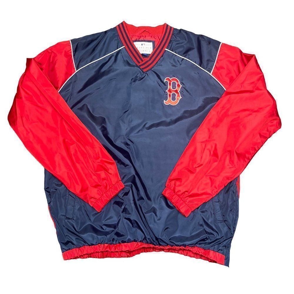 MLB Genuine Merchandise Boston Red Sox V-Neck Pullover Men's XL‎